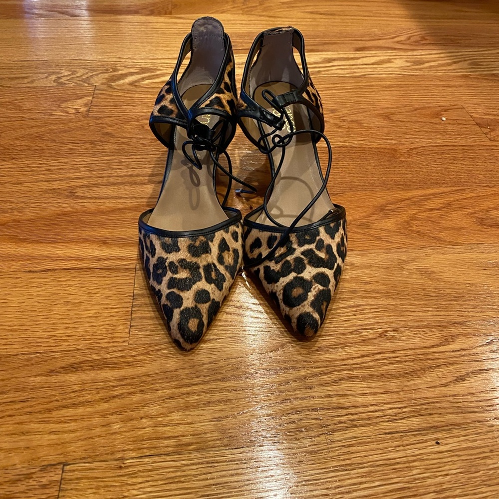 NWT Franco Sarto Darlis Calf Skin Heel